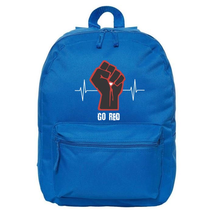 Go Red Heart Disease Awareness Month Gift 16 in Basic Backpack