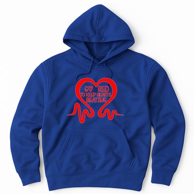 Go Red Heart Disease Awareness Month Gift Hoodie