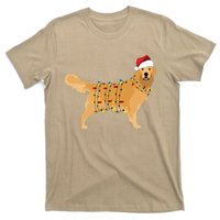 Golden Retriever Holiday Christmas Light Essential T-Shirt