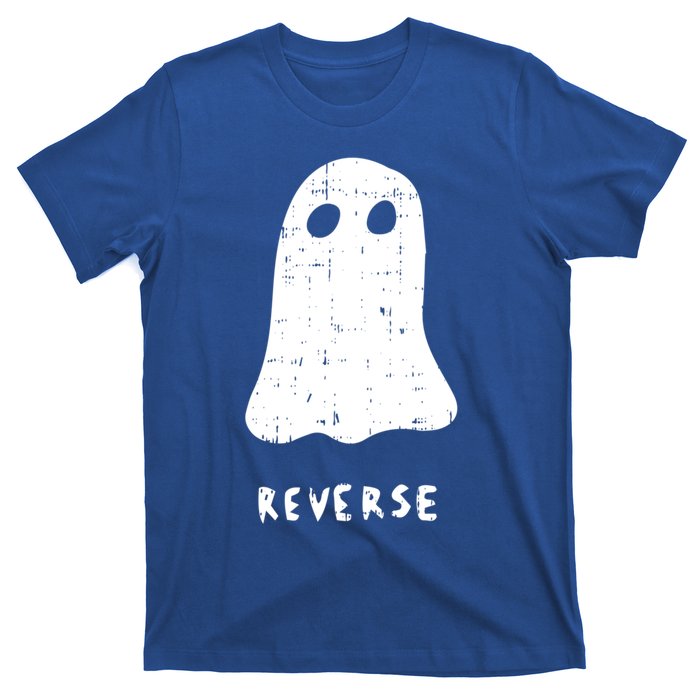 Ghost Reverse Halloween Costume Funny Ghoul Spirit Gift T-Shirt