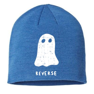 Ghost Reverse Halloween Costume Funny Ghoul Spirit Gift Sustainable Beanie