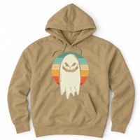 Ghost Retro Halloween Costume Women Hoodie