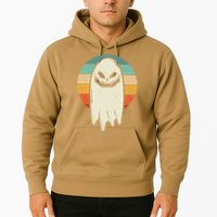 Ghost Retro Halloween Costume Women Hoodie