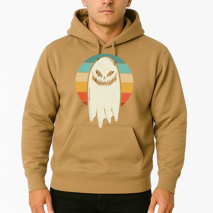Ghost Retro Halloween Costume Women Hoodie