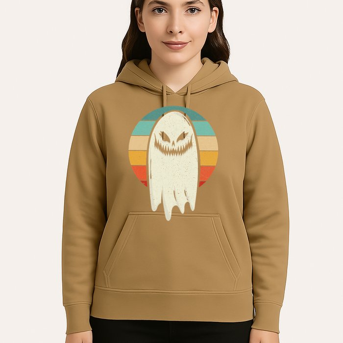 Ghost Retro Halloween Costume Women Hoodie