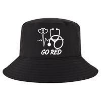 Go Red Heart Disease Awareness Month Wear Red Cool Comfort Performance Bucket Hat