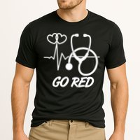 Go Red Heart Disease Awareness Month Wear Red Cooling Performance Crew T-Shirt