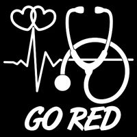 Go Red Heart Disease Awareness Month Wear Red Cooling Performance Crew T-Shirt