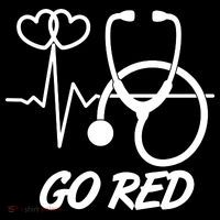 Go Red Heart Disease Awareness Month Wear Red 16 in Basic Backpack