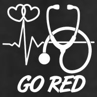 Go Red Heart Disease Awareness Month Wear Red Trucker Hat