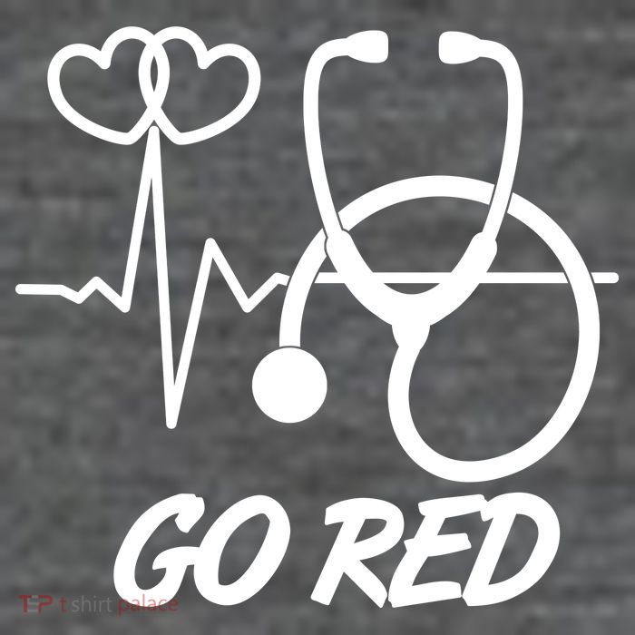 Go Red Heart Disease Awareness Month Wear Red Baby Bodysuit