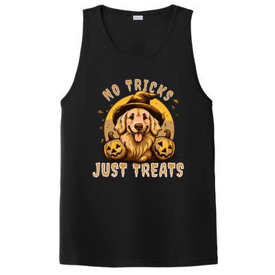 Golden Retriever Halloween No Tricks Just Treats Meaningful Gift PosiCharge Competitor Tank