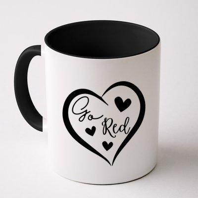 Go Red Heart Disease Awareness Gifts Mug