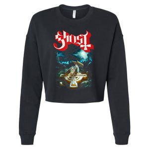 Ghost Rite Here Rite Now Cropped Pullover Crew