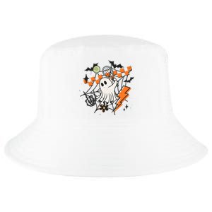 Ghost Retro Halloween Tennis Cool Comfort Performance Bucket Hat