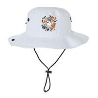 Ghost Retro Halloween Tennis Legacy Cool Fit Booney Bucket Hat