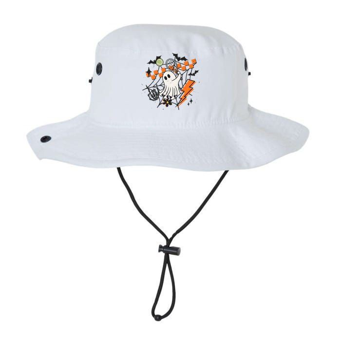 Ghost Retro Halloween Tennis Legacy Cool Fit Booney Bucket Hat