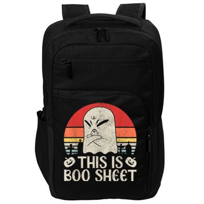 Ghost Retro Halloween Outfit, This Is Boo Sheet Impact Tech Backpack