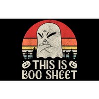 Ghost Retro Halloween Outfit, This Is Boo Sheet Bumper Sticker