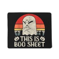 Ghost Retro Halloween Outfit, This Is Boo Sheet Mousepad