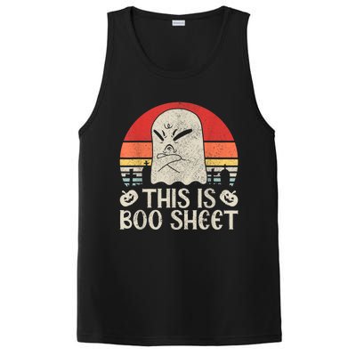 Ghost Retro Halloween Outfit, This Is Boo Sheet PosiCharge Competitor Tank