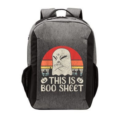 Ghost Retro Halloween Outfit, This Is Boo Sheet Vector Backpack