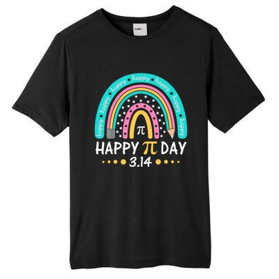 Gift Rainbow Happy Pi Day Mathematic Math Teacher Tall Fusion ChromaSoft Performance T-Shirt