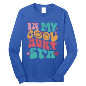 Groovy Retro In My Cool Aunt Era Cool Gifts For Auntie Long Sleeve Shirt