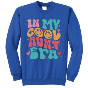 Groovy Retro In My Cool Aunt Era Cool Gifts For Auntie Sweatshirt