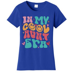 Groovy Retro In My Cool Aunt Era Cool Gifts For Auntie Women's T-Shirt