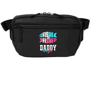 Gender Reveal Ideas Fishe Or Fishe Daddy Loves You Fishing Crossbody Pack