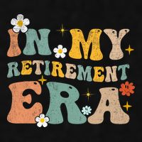 Groovy Retro In My Retiret Era Funny Retired 2025 Ladies PosiCharge Tri-Blend Wicking Tank