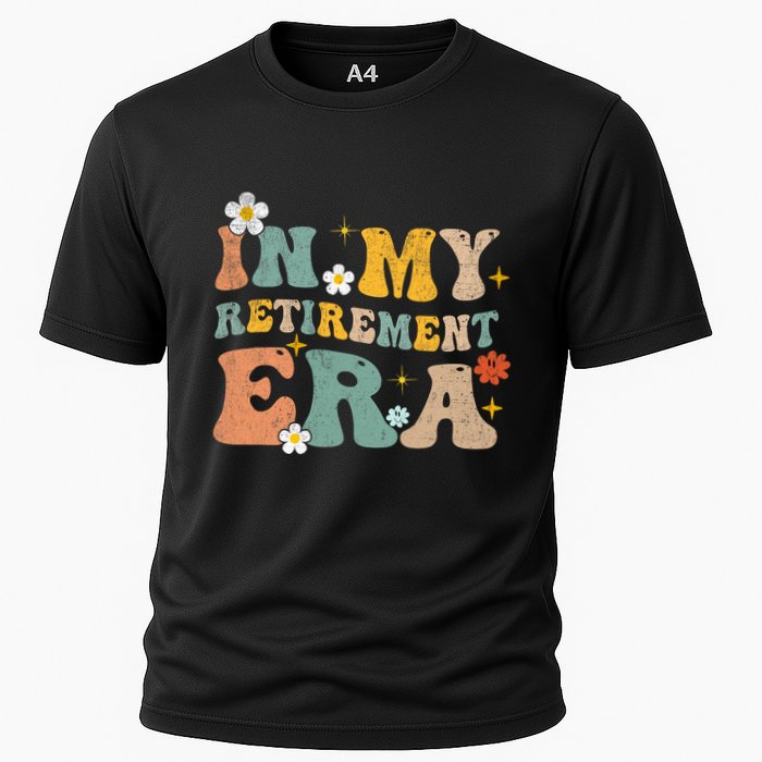 Groovy Retro In My Retiret Era Funny Retired 2025 Performance Shirt