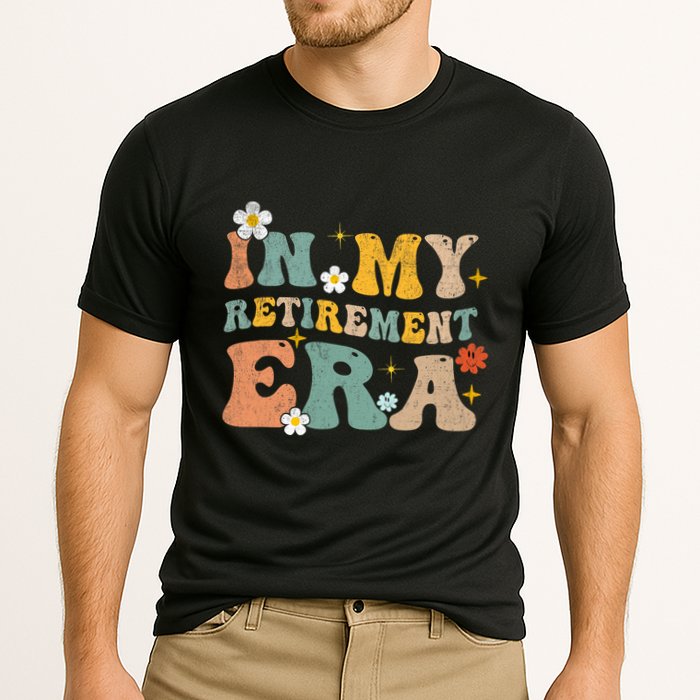 Groovy Retro In My Retiret Era Funny Retired 2025 Performance Shirt
