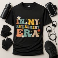 Groovy Retro In My Retiret Era Funny Retired 2025 Performance Shirt