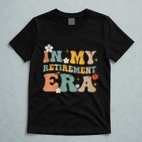 Groovy Retro In My Retiret Era Funny Retired 2025 T-Shirt
