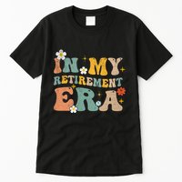 Groovy Retro In My Retiret Era Funny Retired 2025 Tall T-Shirt