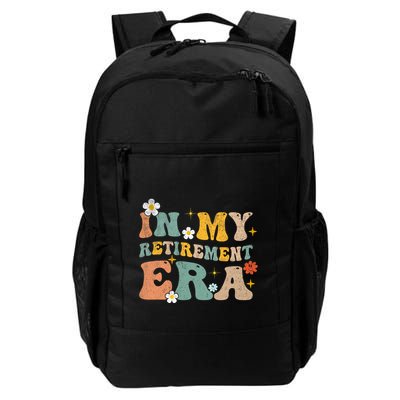 Groovy Retro In My Retiret Era Funny Retired 2025 Backpack