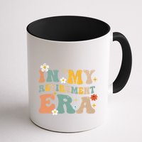 Groovy Retro In My Retiret Era Funny Retired 2025 Mug