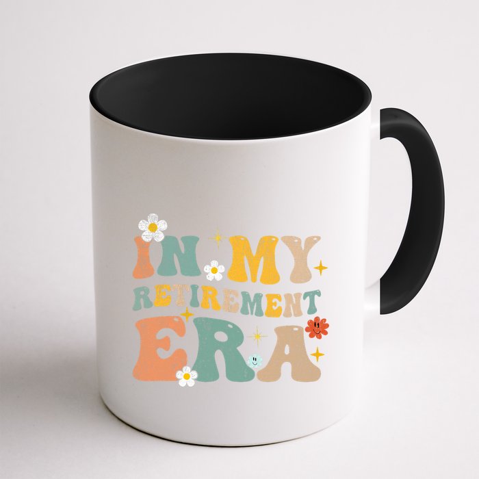 Groovy Retro In My Retiret Era Funny Retired 2025 Mug
