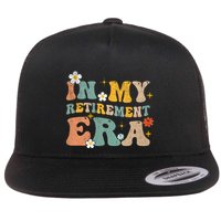 Groovy Retro In My Retiret Era Funny Retired 2025 Flatbill Hat