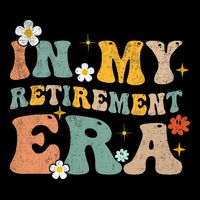Groovy Retro In My Retiret Era Funny Retired 2025 16 in Basic Backpack