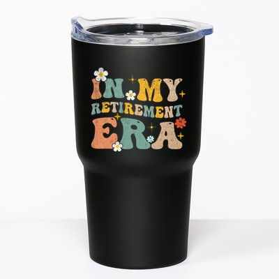 Groovy Retro In My Retiret Era Funny Retired 2025 Tumbler