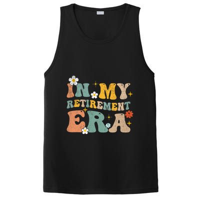 Groovy Retro In My Retiret Era Funny Retired 2025 PosiCharge Competitor Tank