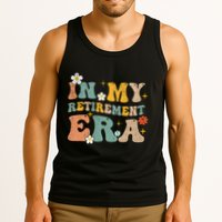 Groovy Retro In My Retiret Era Funny Retired 2025 Tank Top