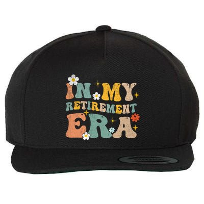 Groovy Retro In My Retiret Era Funny Retired 2025 Wool Snapback Cap