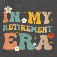 Groovy Retro In My Retiret Era Funny Retired 2025 Vector Backpack