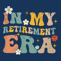 Groovy Retro In My Retiret Era Funny Retired 2025 Infant Baby Jersey Bodysuit