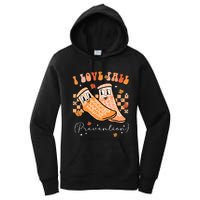 Groovy Retro I Love Fall Prevention Fall Physical Therapy Women's Pullover Hoodie