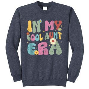 Groovy Retro In My Cool Aunt Era Shirt Cool Gifts For Auntie Tank Top Sweatshirt